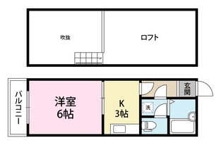 サンクレール江里町の物件間取画像